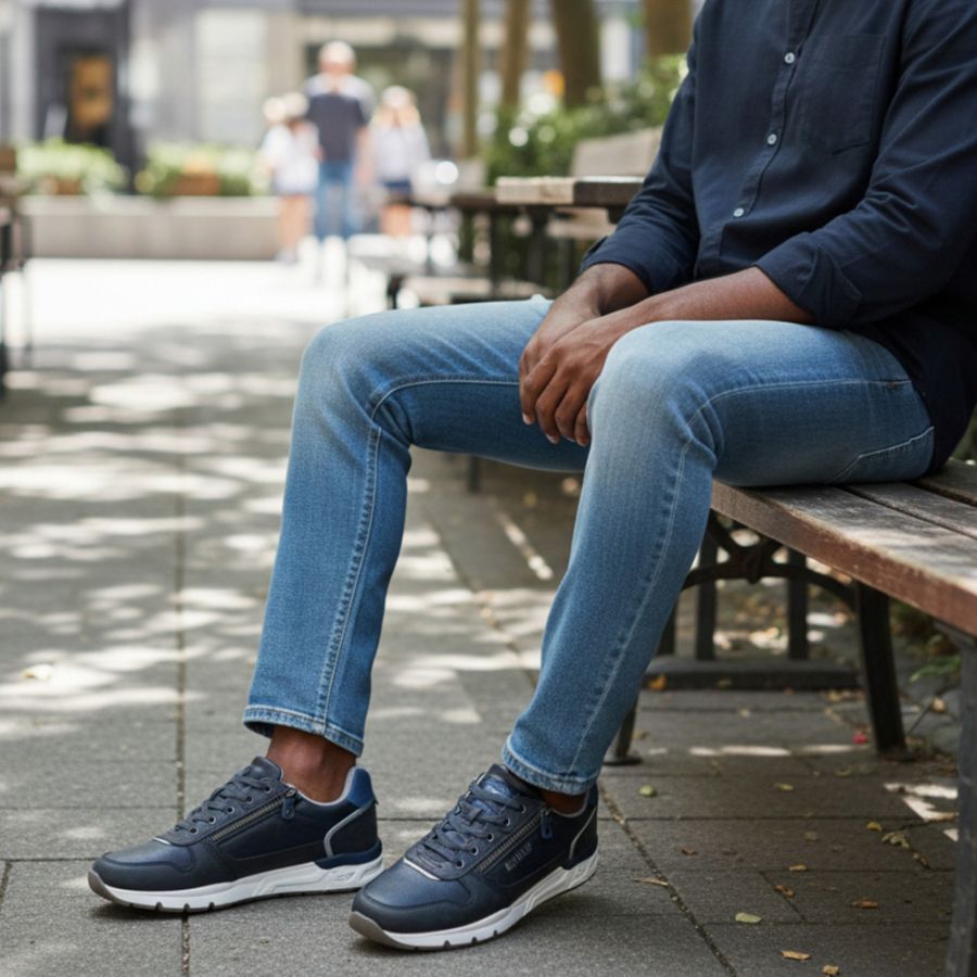 H1962 Mustang Lace Up Casual Shoe (Mokka)