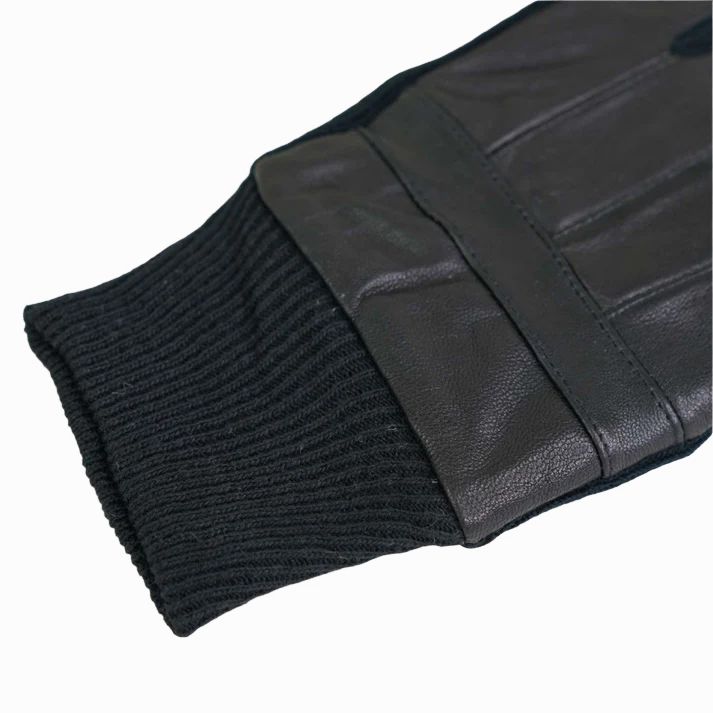 7953 XL District Leather Glove with Knitted Wrists