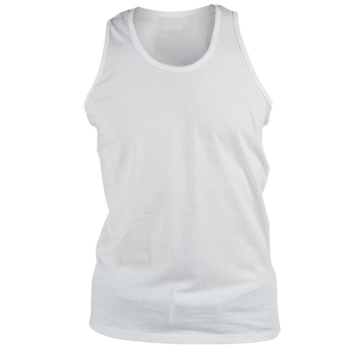 A10101 Espionage Premium Sports Vest (White)