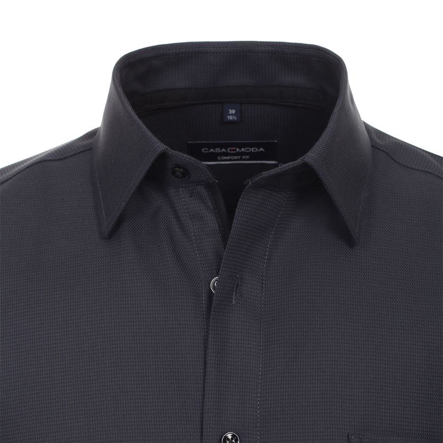 A10315 Casamoda Premium Formal Shirt (Black)