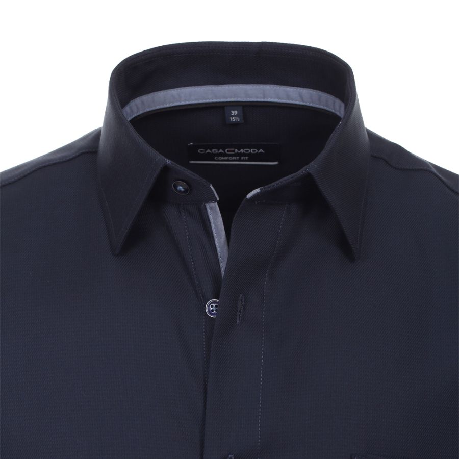 A10315 Casamoda Premium Formal Shirt (Dark Navy)