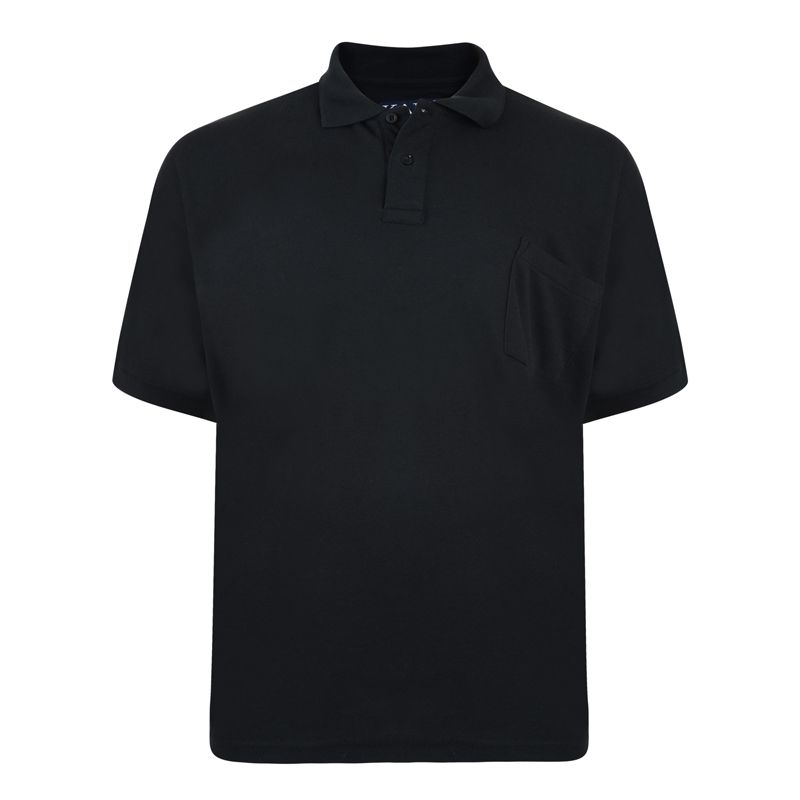 A10405 Plain Polo 10XL & 12XL (Black)