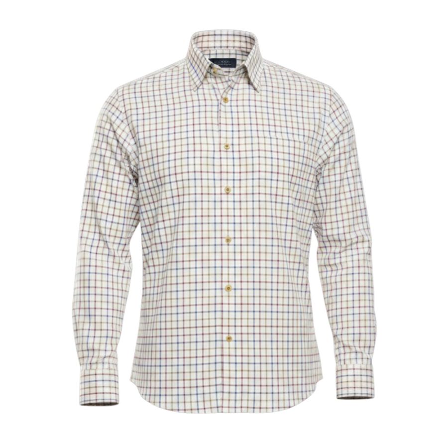 A10604 Double Two Tattersall Check Shirt