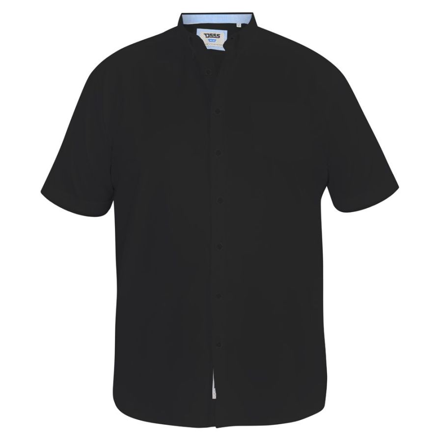 A11134XT Tall Fit D555 Oxford Short Sleeve Shirt (Black)