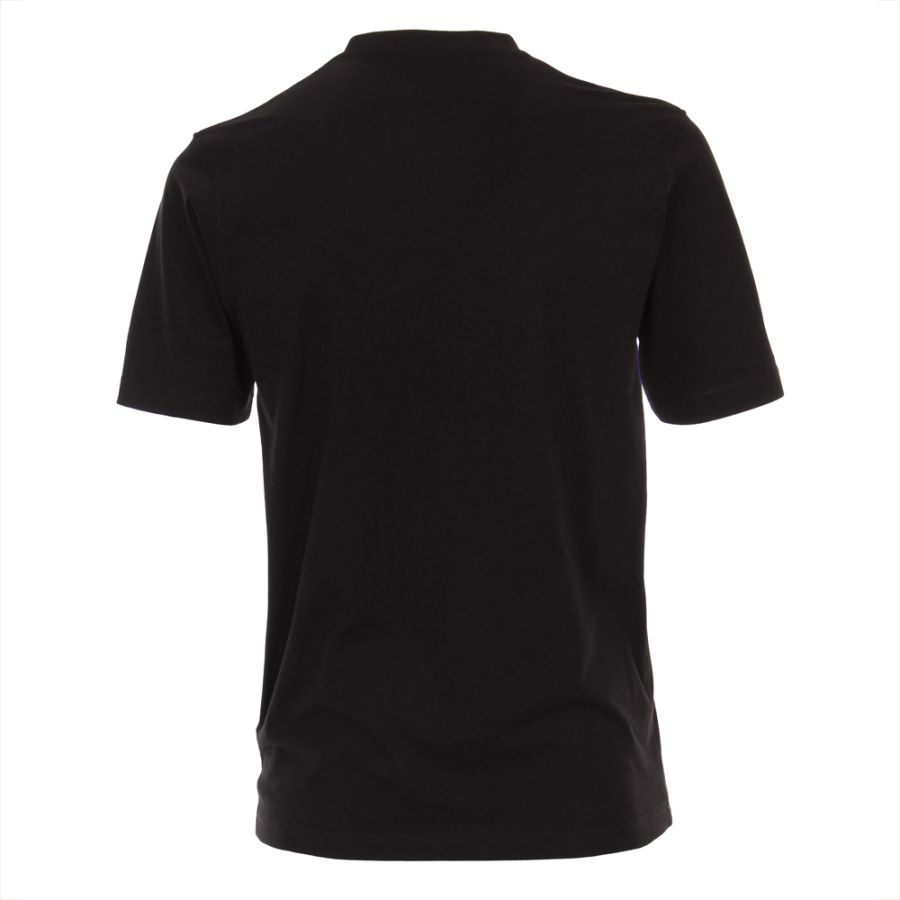 A11198 Casamoda Twin Pack V Neck T-Shirt (Black)