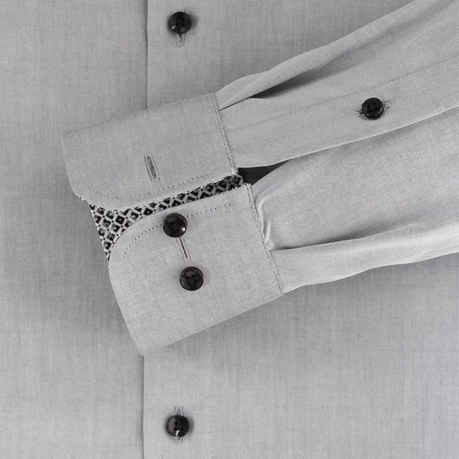 A11199 Casamoda Premium Formal Shirt (Grey)