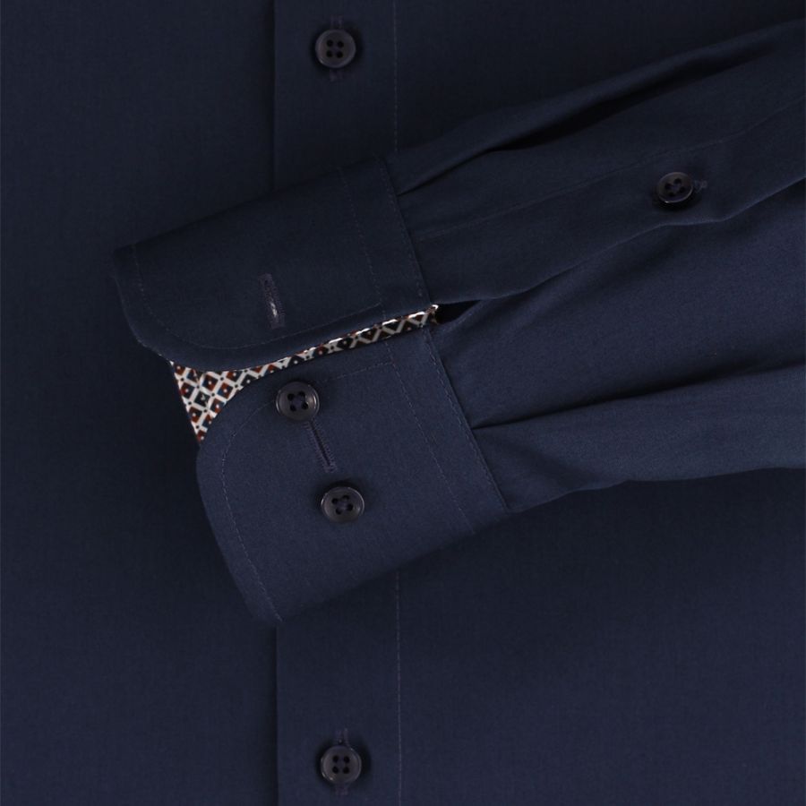 A11199XT Tall Fit Casamoda Premium Formal Shirt (Navy)