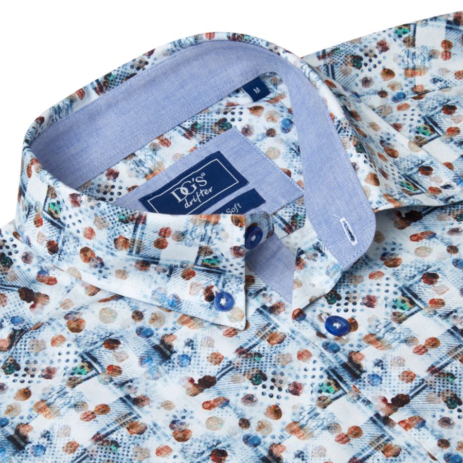 A11347 DG's Drifter Short Sleeve Fancy Shirt