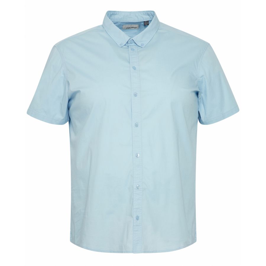 A11365 Blend Plain Stretch Shirt (Blue)