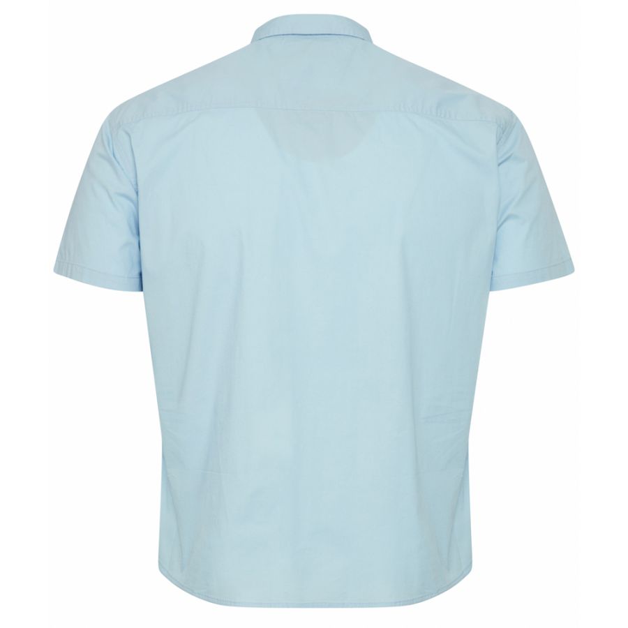 A11365 Blend Plain Stretch Shirt (Blue)