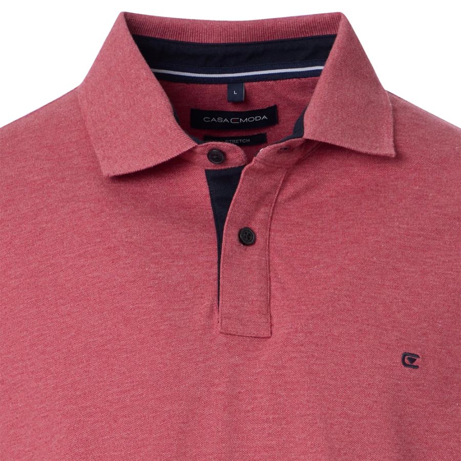 A11402 Casamoda Premium Polo Shirt (Brick Red)