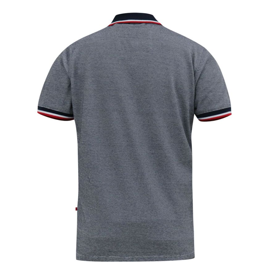A11425XT Tall Fit D555 Fine Stripe Jersey Polo Shirt