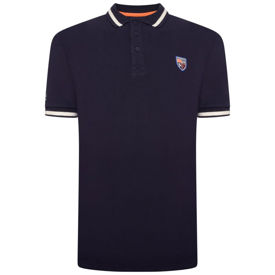 A11484XT Tall Fit Grey Hawk Pique Polo Shirt (Navy)
