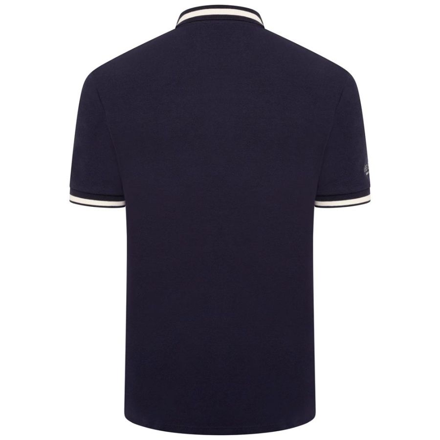 A11484 Grey Hawk Pique Polo Shirt (Navy)