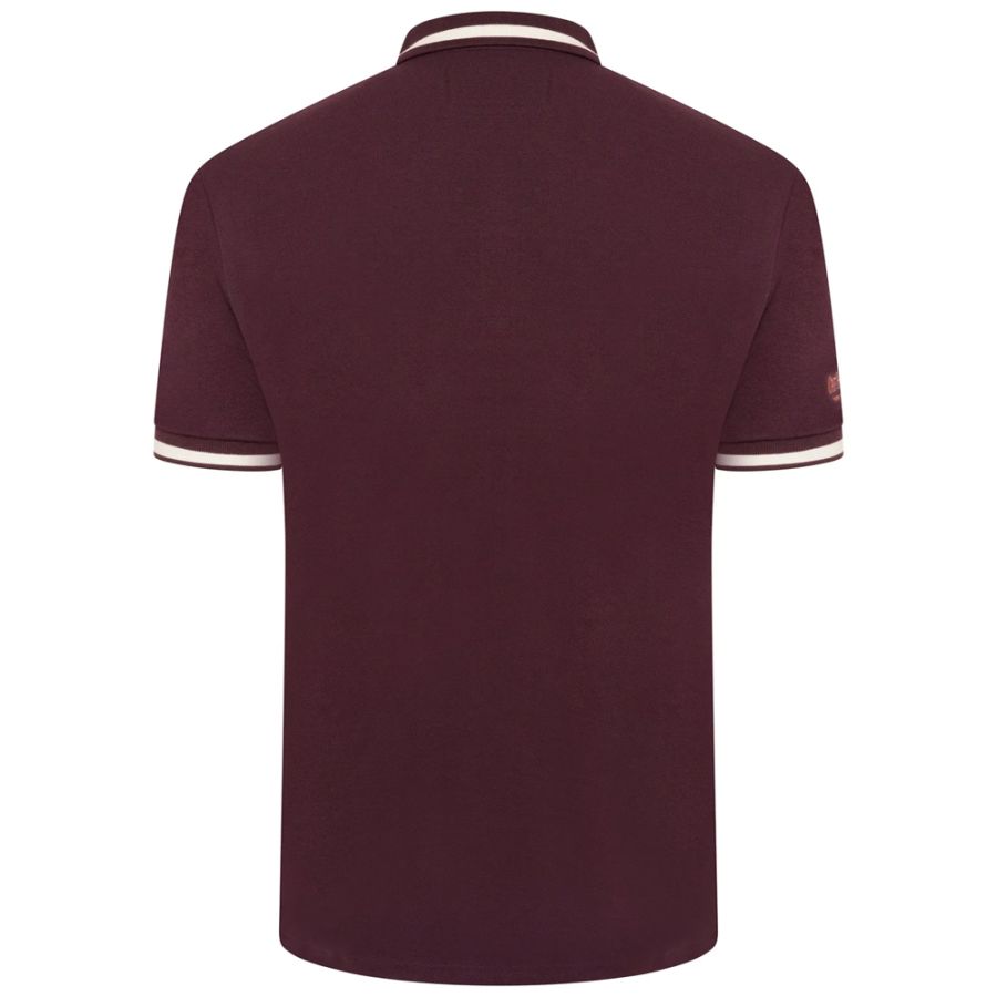 A11484XT Tall Fit Grey Hawk Pique Polo Shirt (Wine)