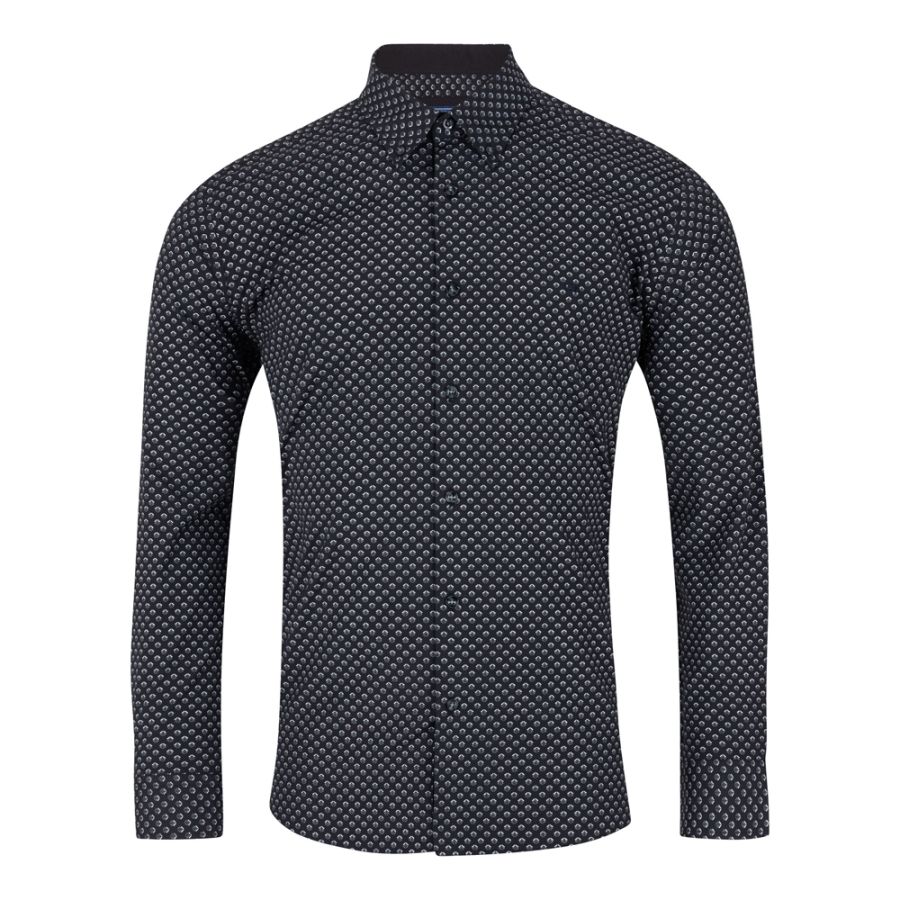 A11499 DG's Drifter Casual Fancy Shirt (Black)