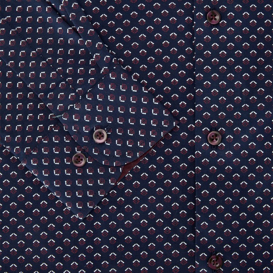 A11499 DG's Drifter Casual Fancy Shirt (Navy)