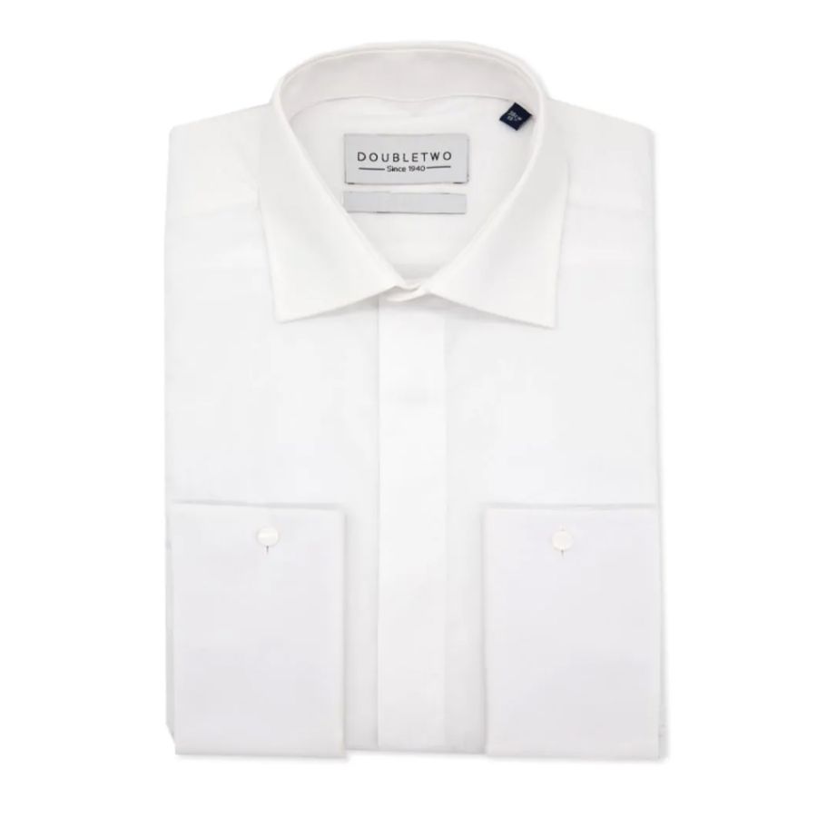 A11512 Double Two Double Cuff Extra Body Shirt