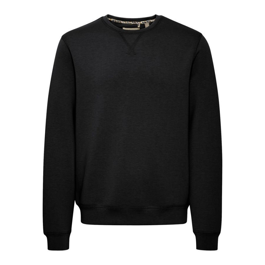 A11527 Blend Crew Neck Sweat Shirt (Black)