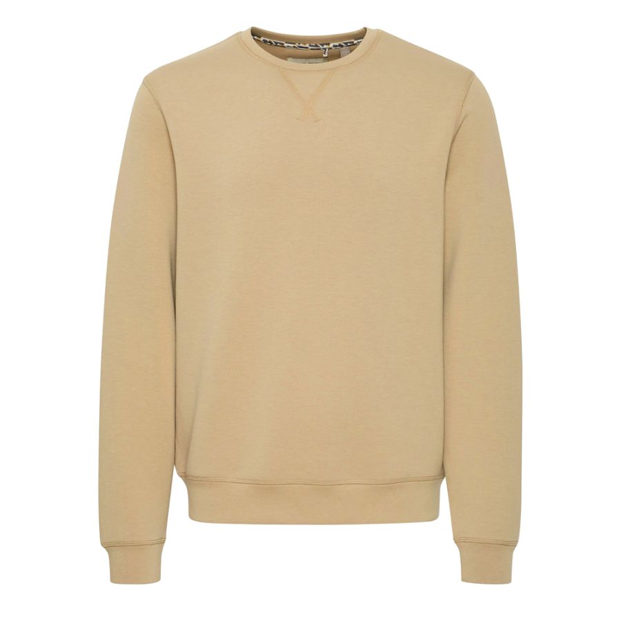 A11527 Blend Crew Neck Sweat Shirt (Camel)
