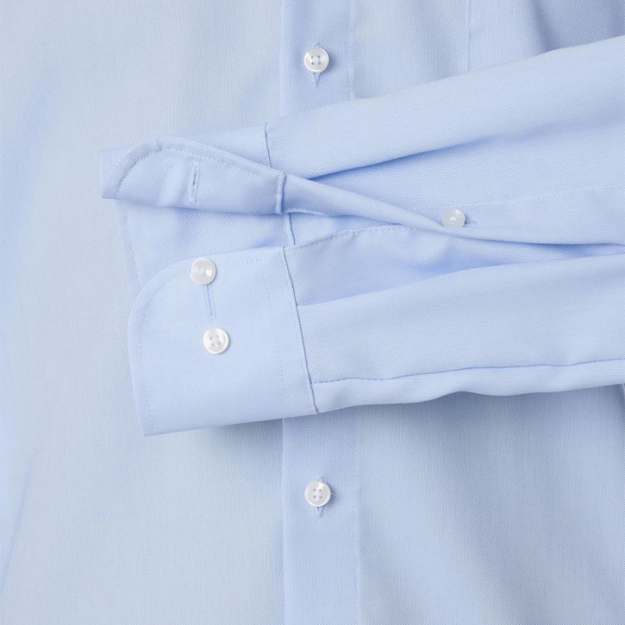 A11537XT Tall Fit Casamoda Button Down Oxford Shirt (Blue)