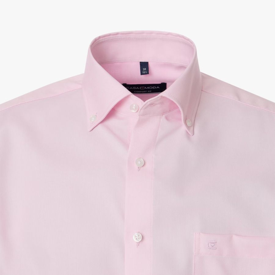 A11537XT Tall Fit Casamoda Button Down Oxford Shirt (Pink)