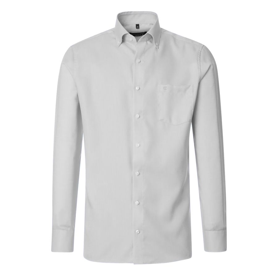 A11537XT Tall Fit Casamoda Button Down Oxford Shirt (White)