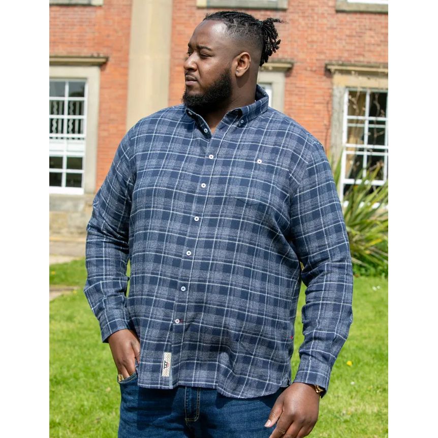 A11546 D555 Casual Check Shirt