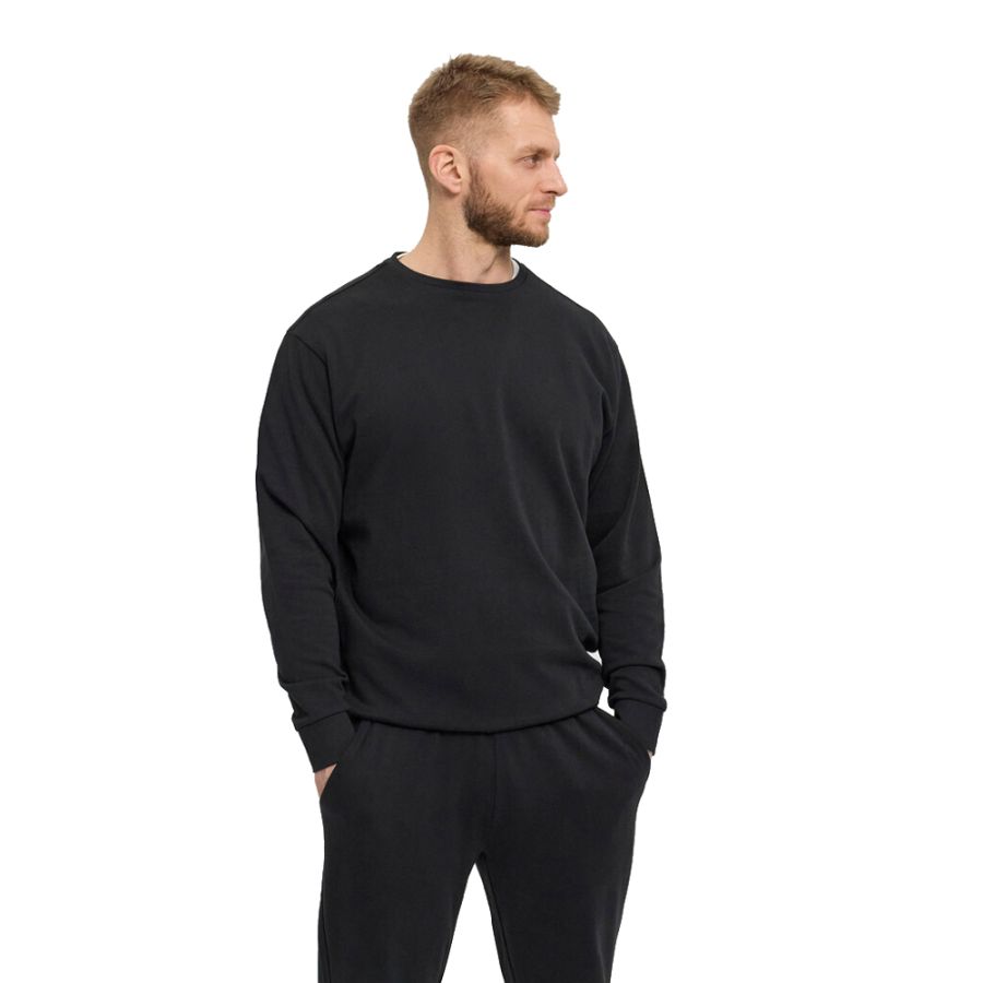 A11549XT Tall Fit North 56Denim Crew Neck Sweatshirt (Black)