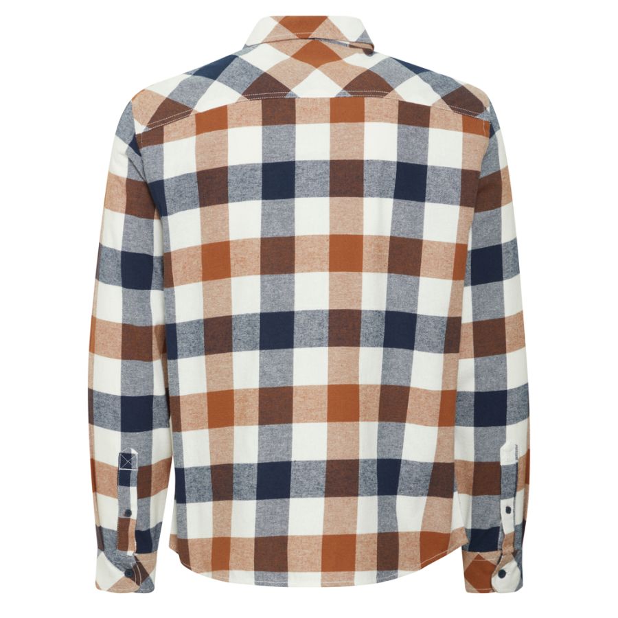A11577 Blend Casual Check Shirt (Orange)