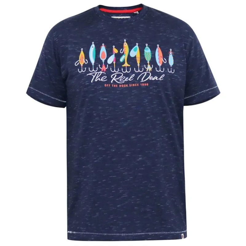 A11600XT Tall Fit D555 Fishing Tackle Printed T-Shirt
