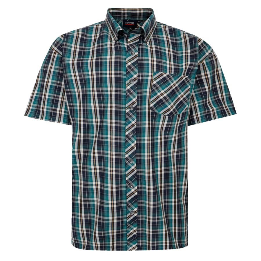 A11602 Espionage Check Shirt (Green)