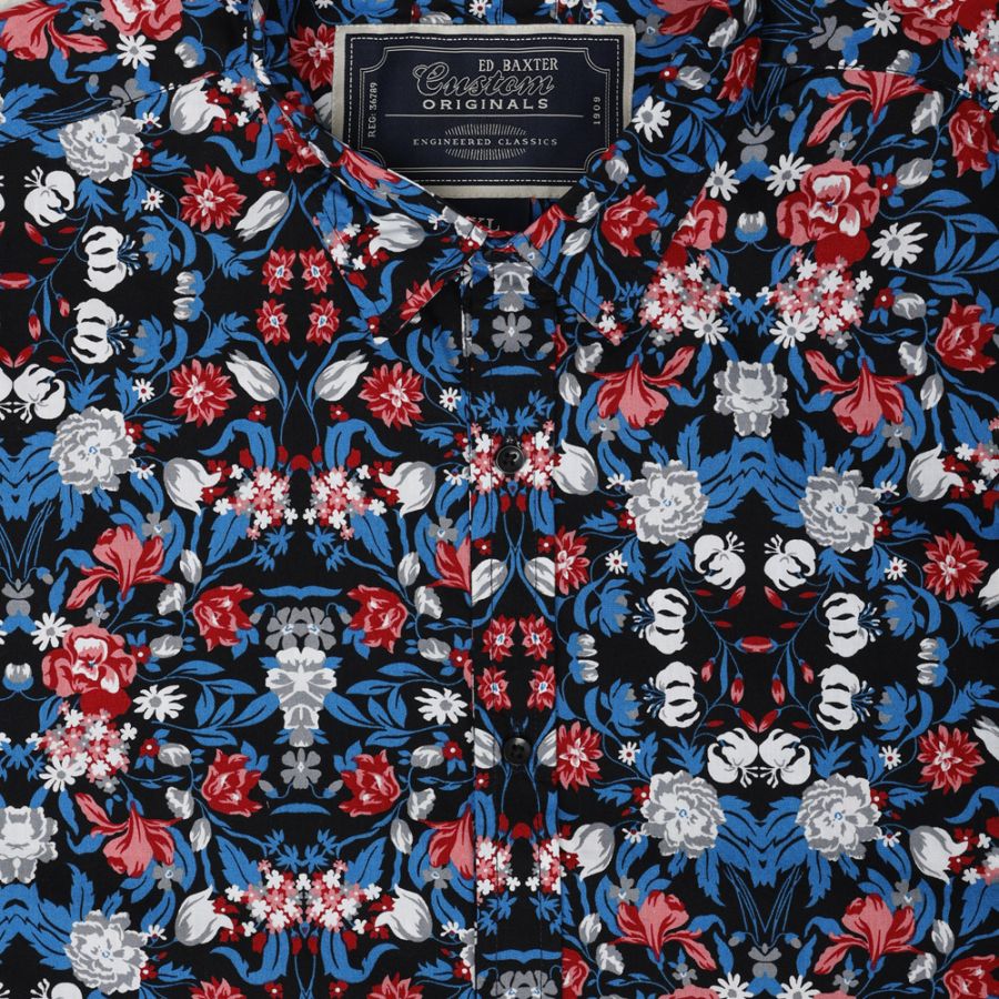 A11622 Ed Baxter Fancy Print Shirt