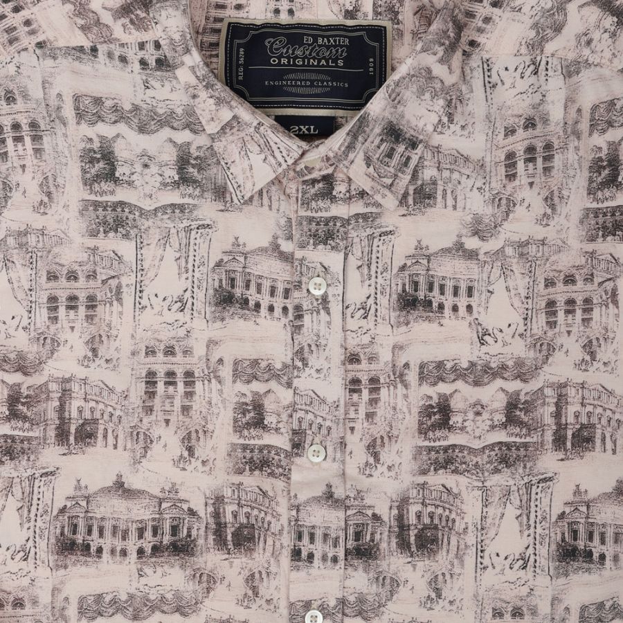 A11623 Ed Baxter Fancy Print Shirt