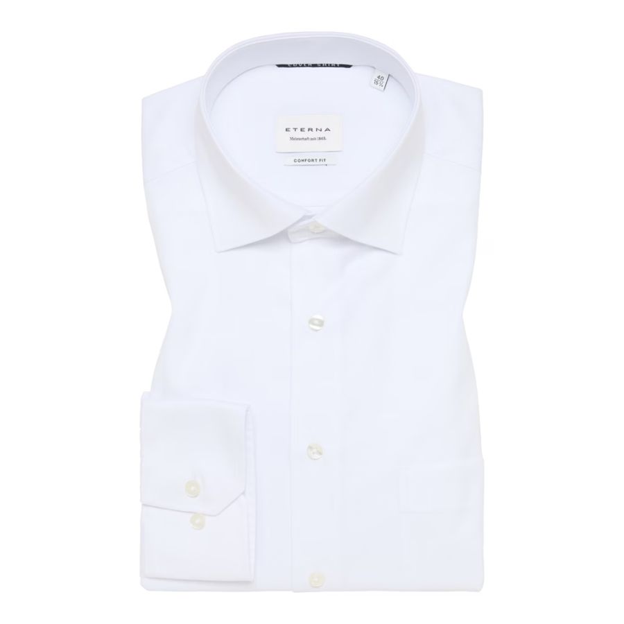 A11650 Eterna Comfort Fit Cover Shirt (White)
