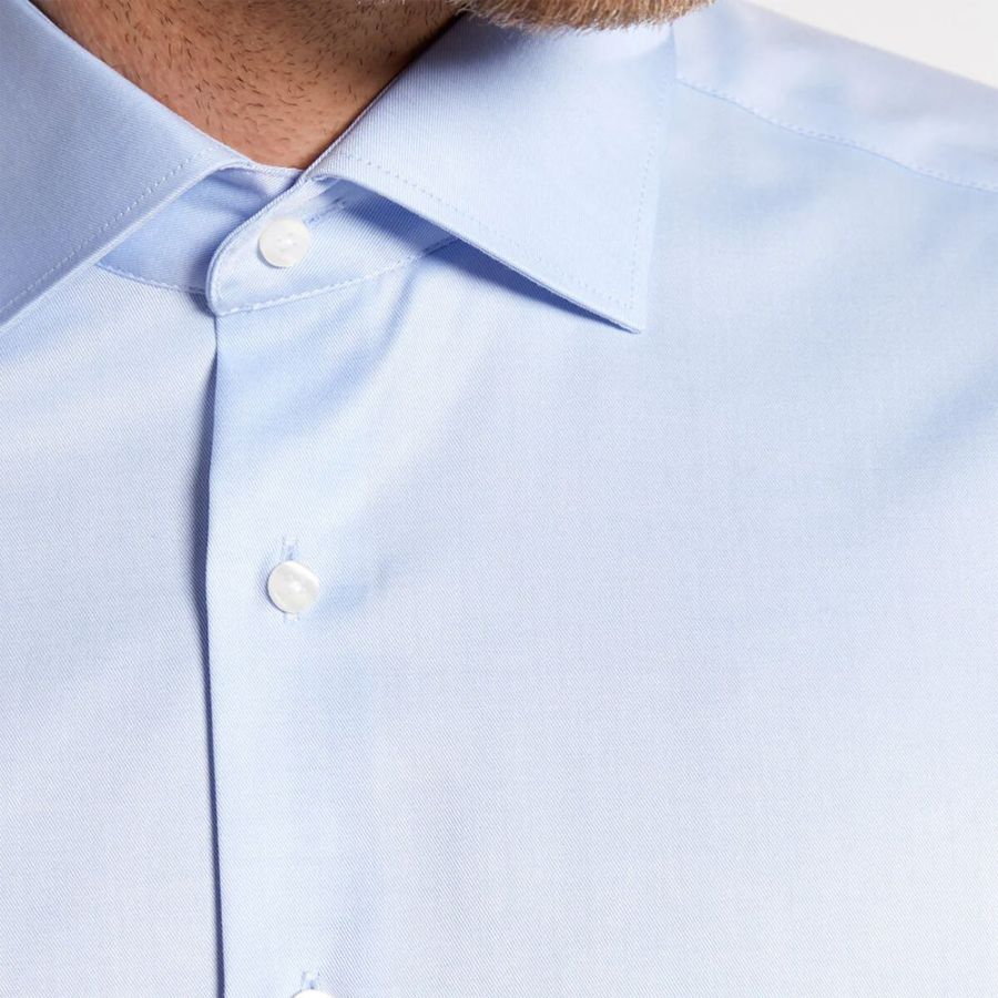 A11650XT Tall Fit Eterna Modern Fit Cover Shirt (Lt Blue)