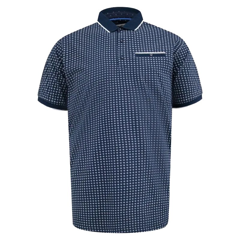 A11676XT Tall Fit D555 Printed Polo