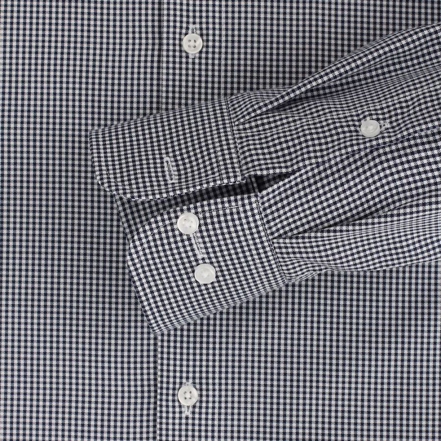 A11696 Casamoda Gingham Check Shirt
