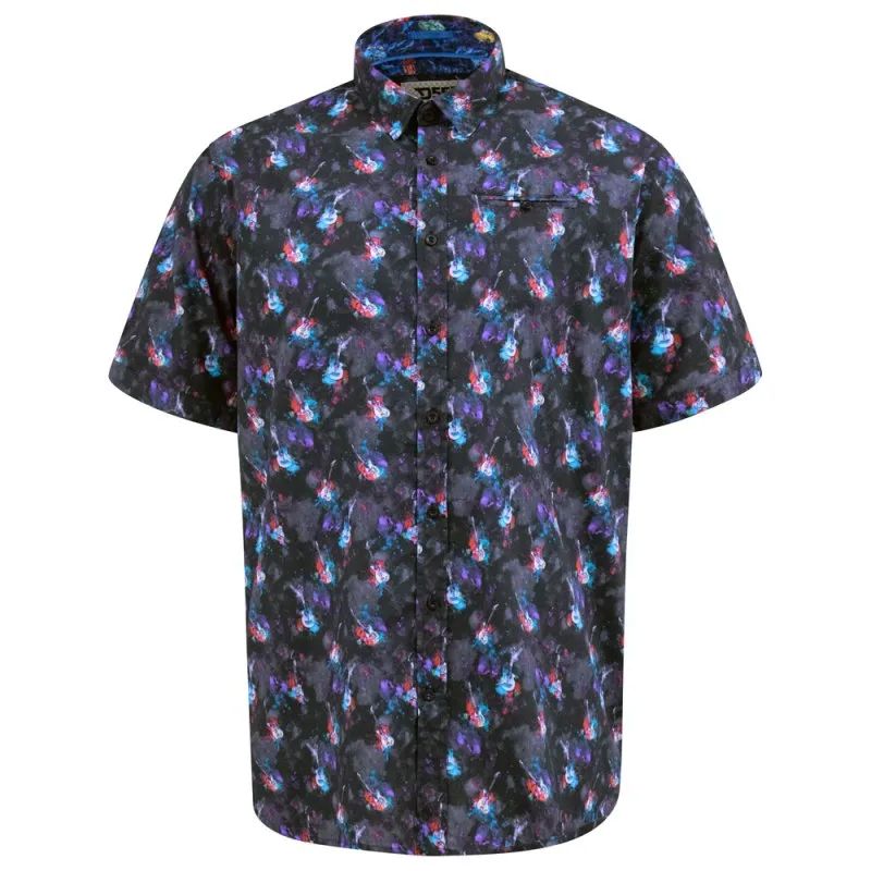 A11745 D555 Guitar Ao Print Shirt