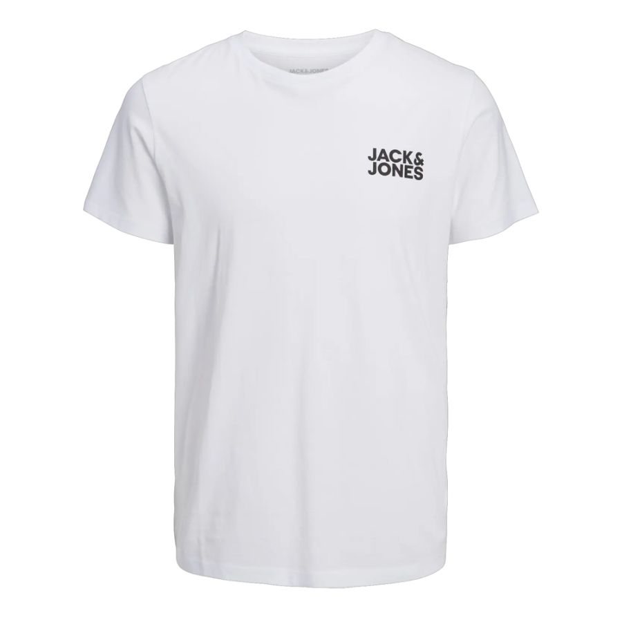 A11790 Jack & Jones Printed T-Shirt (White)
