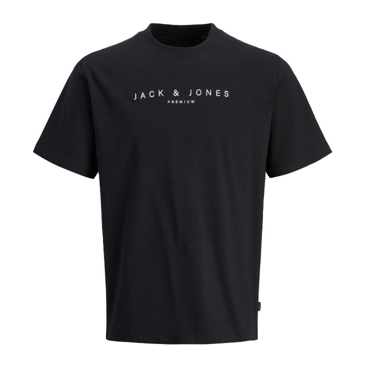 A11797 Jack & Jones Logo Printed T-Shirt (Black)