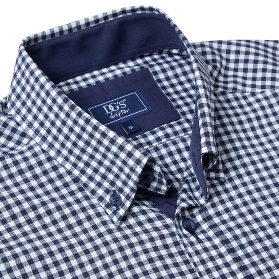 A11806 DG's Drifter Check Shirt (Navy)