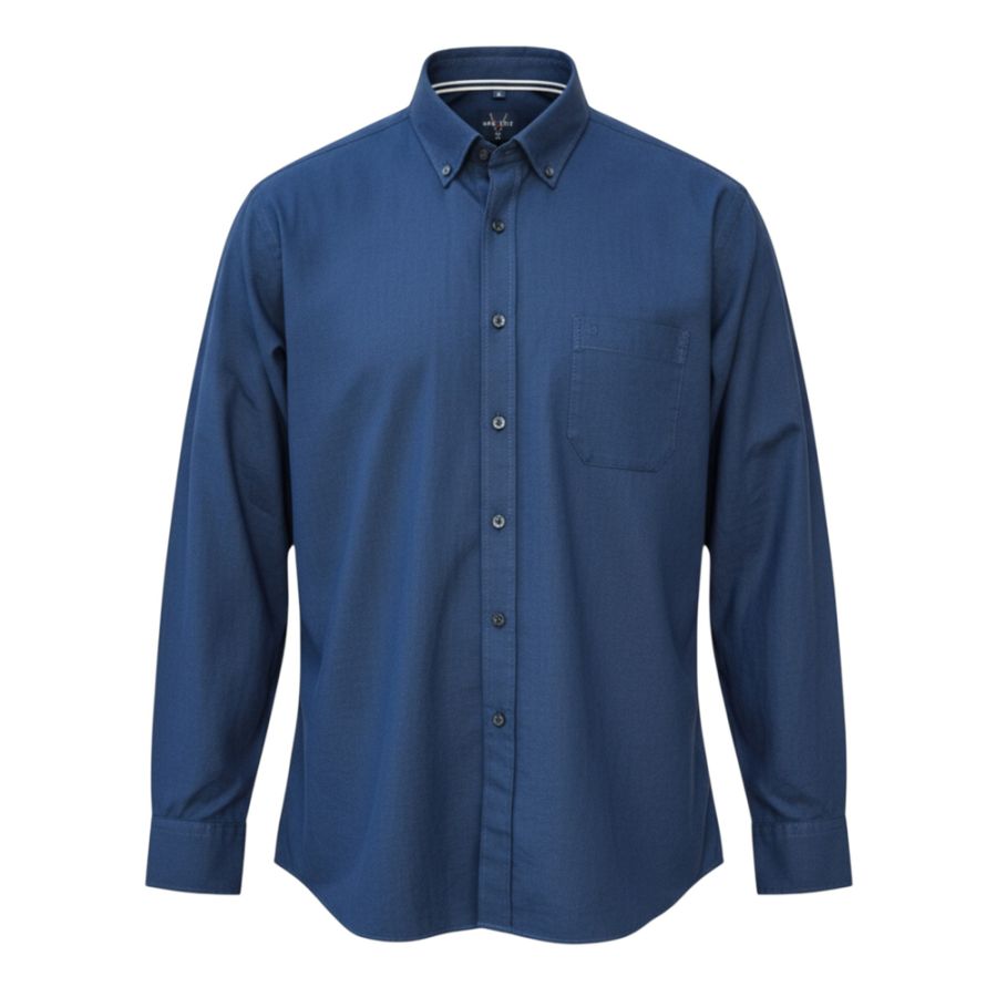 A11820 Marvelis Casual Plain Shirt