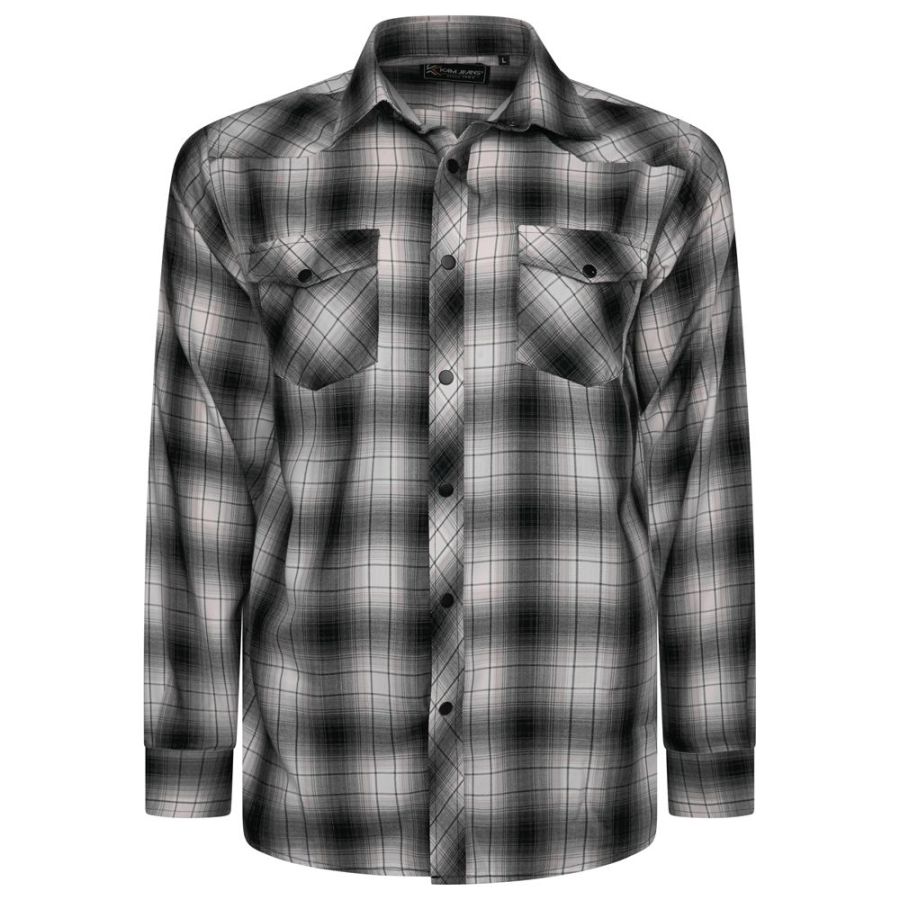 A11826 Kam Western Twin Pocket Shirt