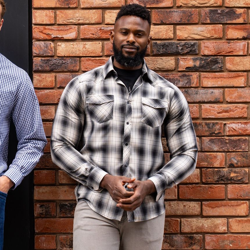 A11826 Kam Western Twin Pocket Shirt