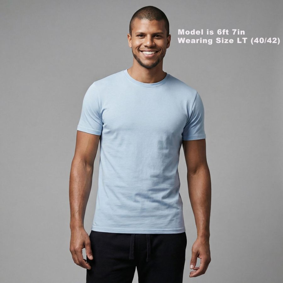 A11834XT Tall Fit John Banks Slim Fit T-Shirt (Blue)