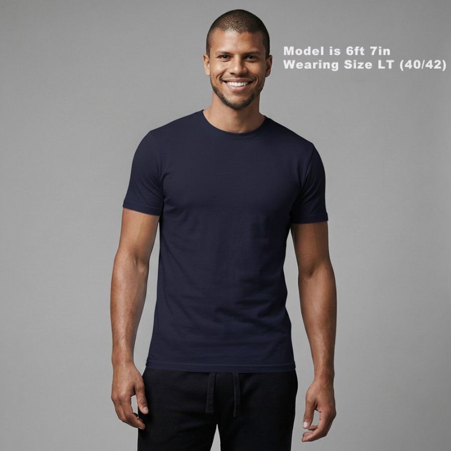 A11834XT Tall Fit John Banks Slim Fit T-Shirt (Navy)