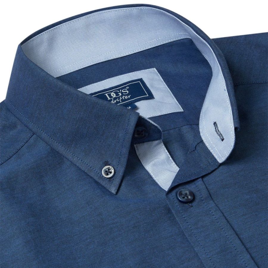 A11838 DG's Drifter Short Sleeve Shirt (Dark Blue)