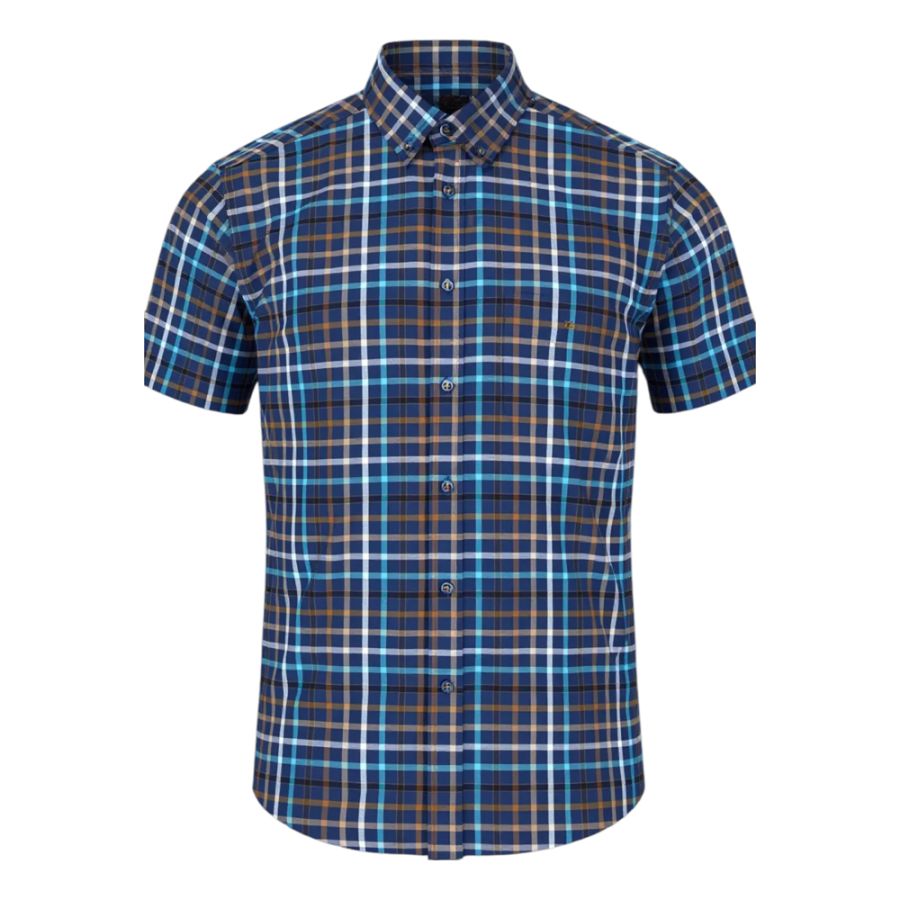 A11839 DG's Drifter Short Sleeve Check Shirt