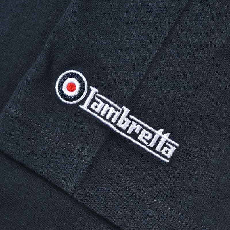 A11846 Lambretta Fade Racing Stripe Tee